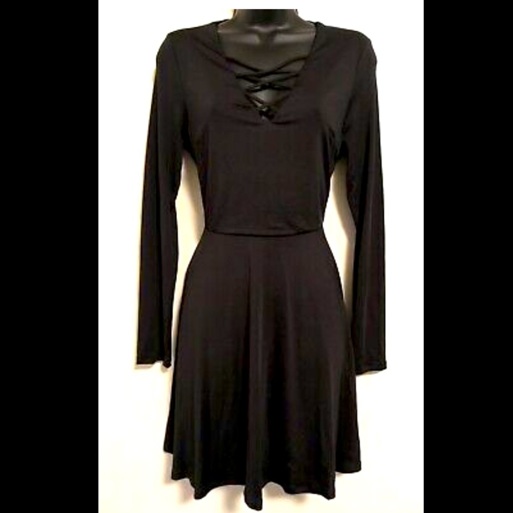 Black dress straps